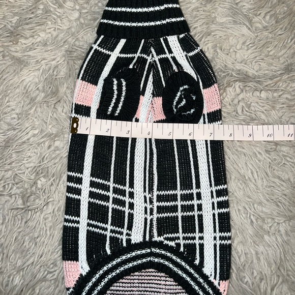 new Mabel & James preppy Burberry looking print dog sweater (XS) - Picture 7 of 9